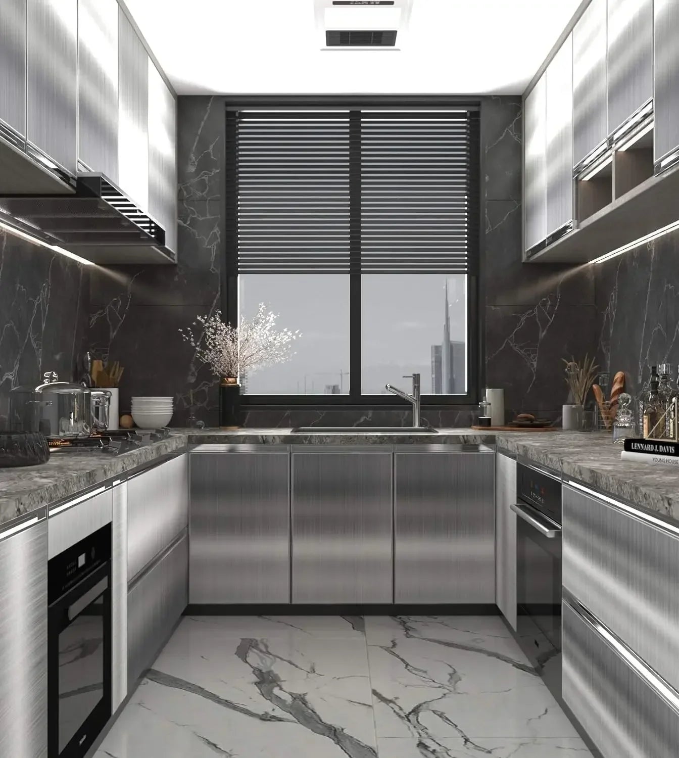 XMSJ Extra Wide Stainless Steel Contact Paper Appliances