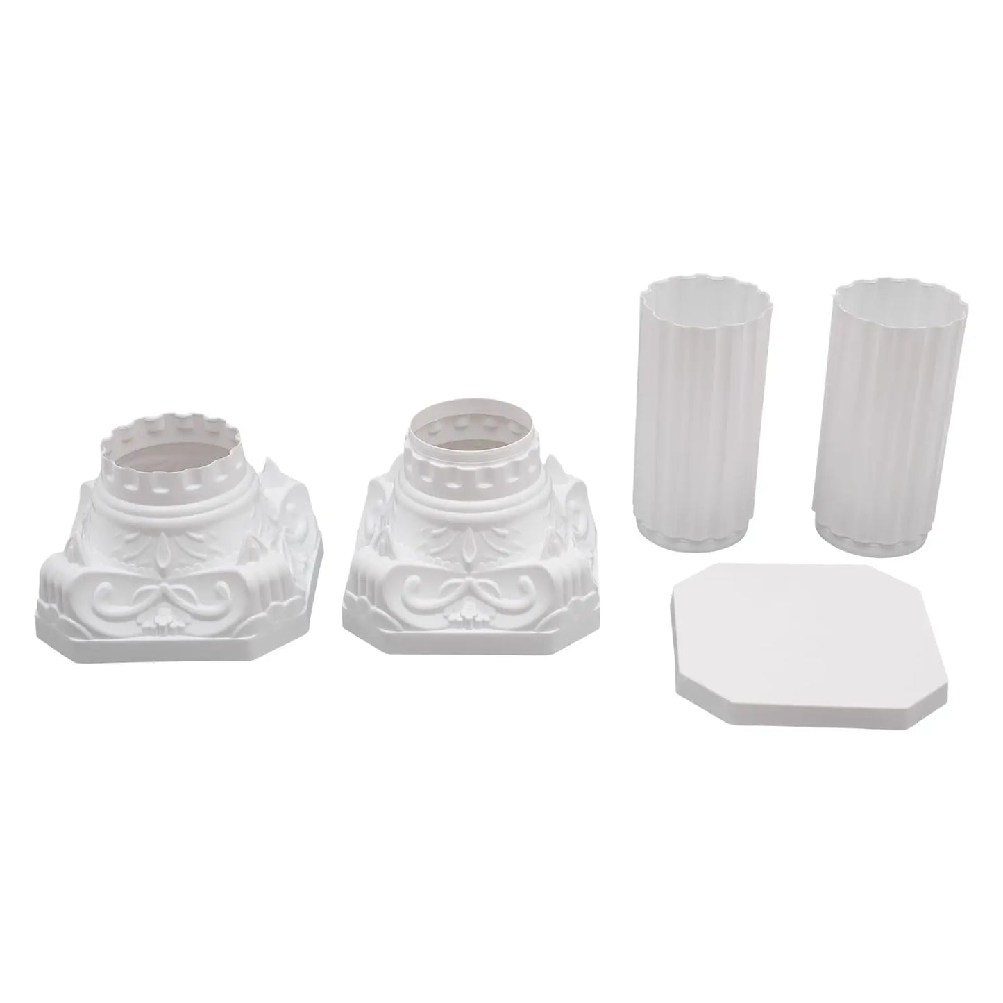 Hignconcerned Wedding Roman Column Pillars White Plastic