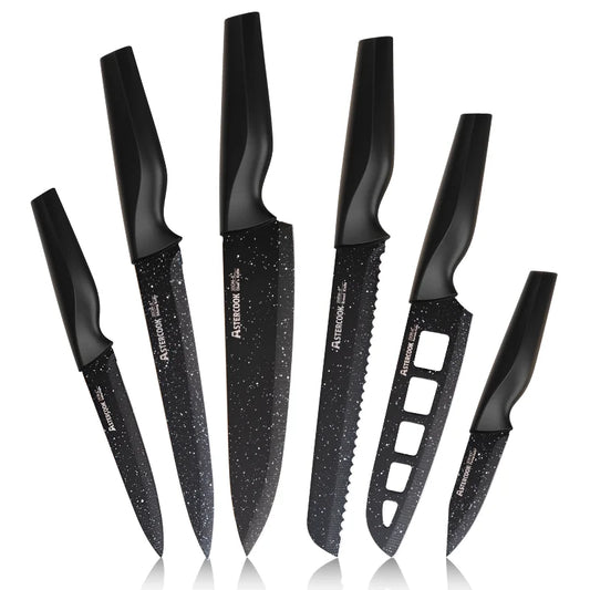 Astercook German High Carbon Stainless Knife Set Pro Series