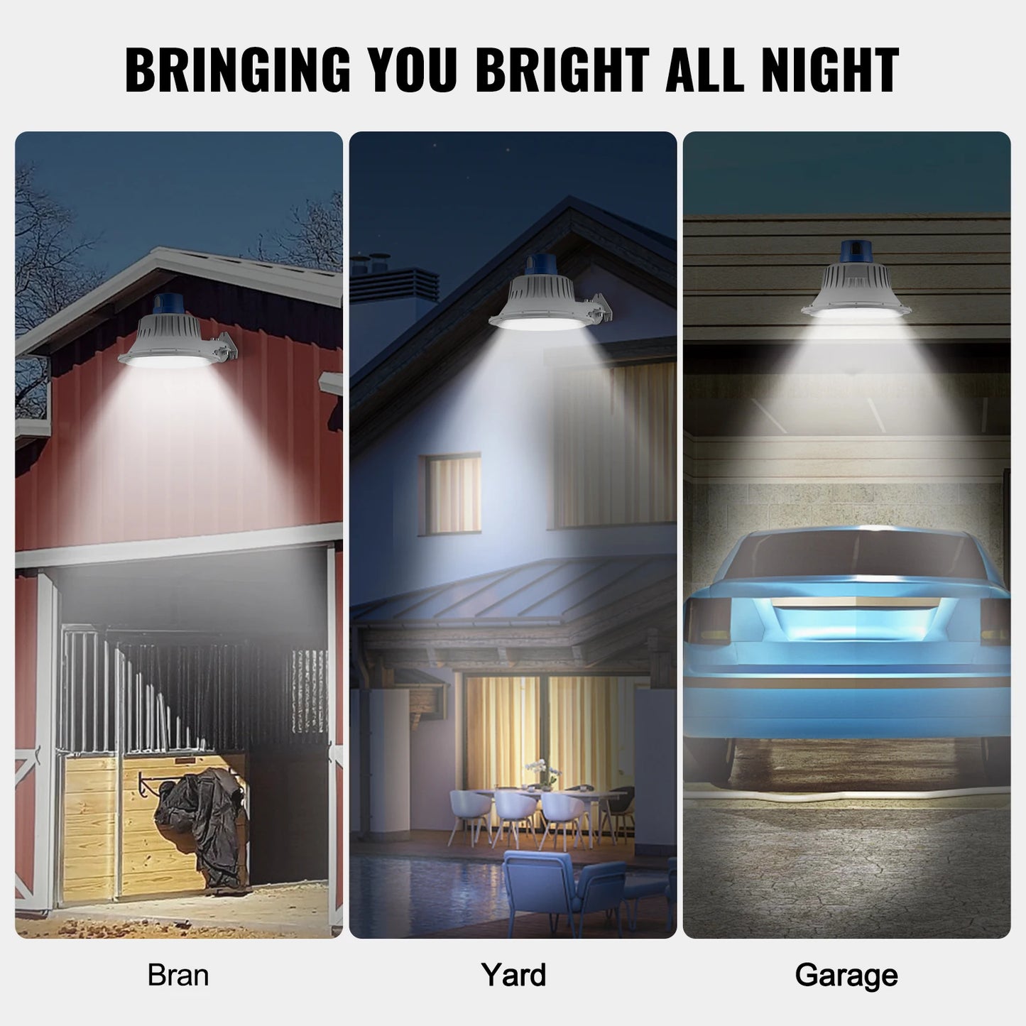 VEVOR LED Barn Light Ultra Bright Daylight Flood Light