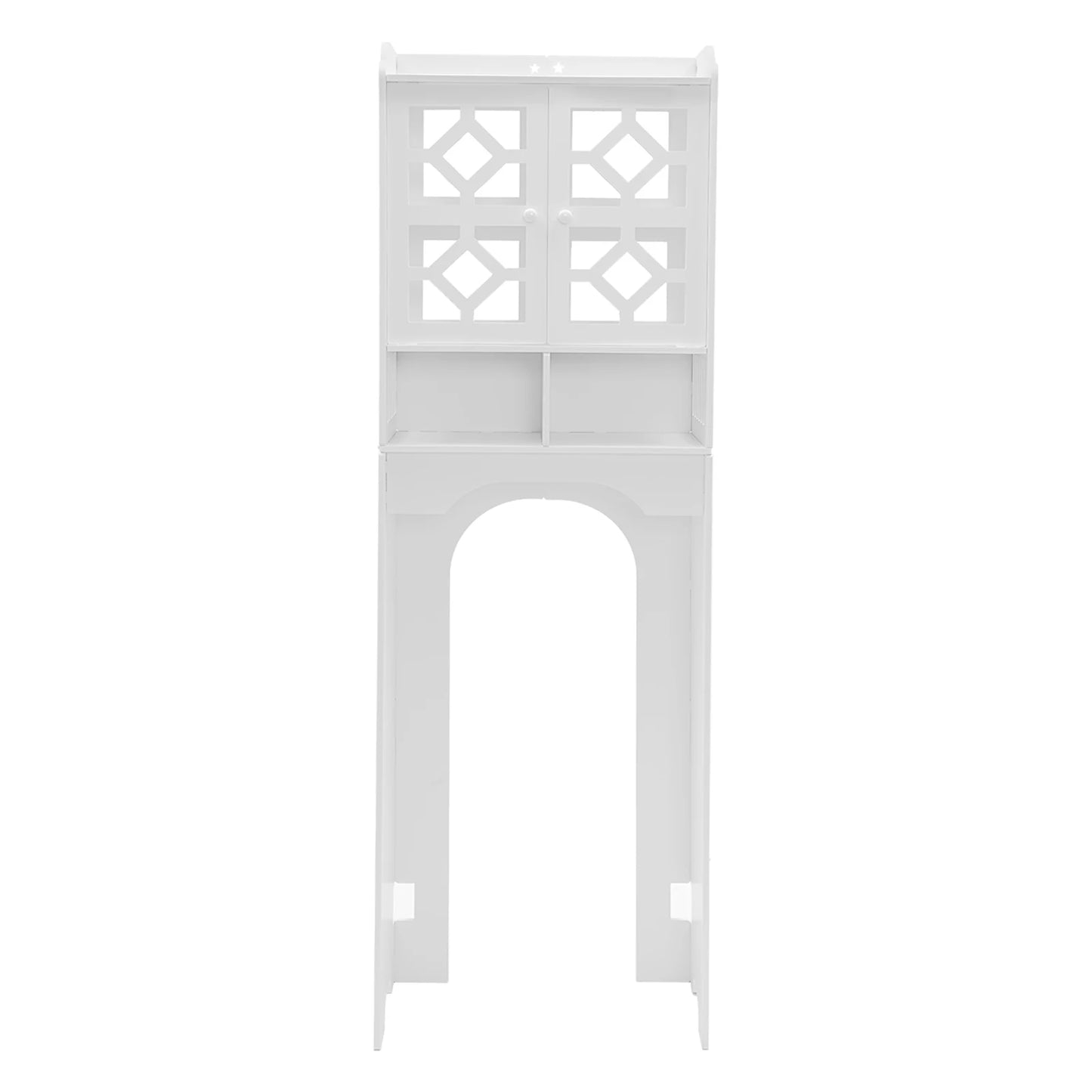 Hign-concerned 4 Tier Over Toilet Cabinet Organizer Shelf