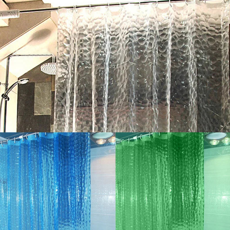 VKTECH Mold Proof Shower Curtain Waterproof 3D Thickened