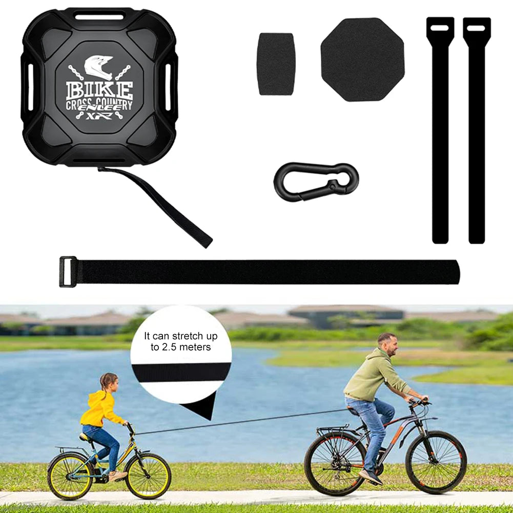 Shunmaii Retractable Bicycle Tow Rope For Parent Child