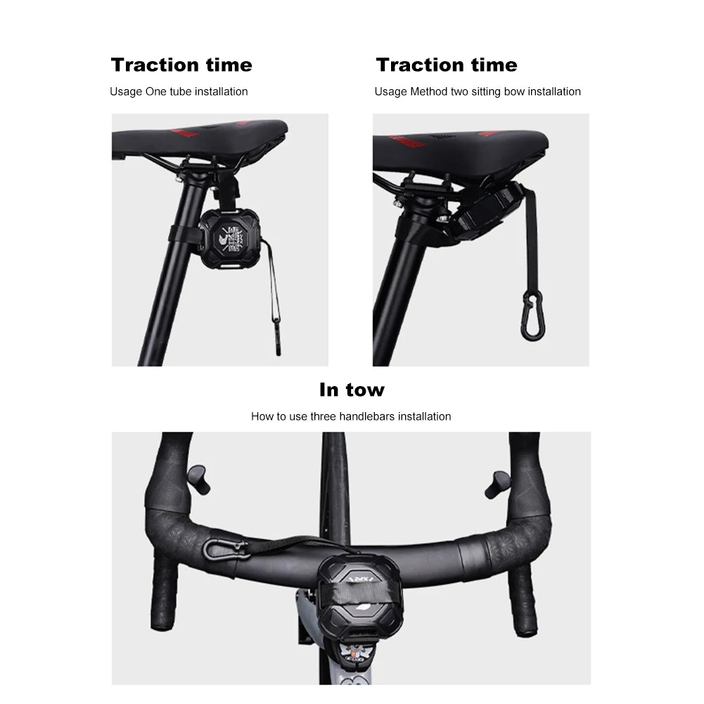 Shunmaii Retractable Bicycle Tow Rope For Parent Child