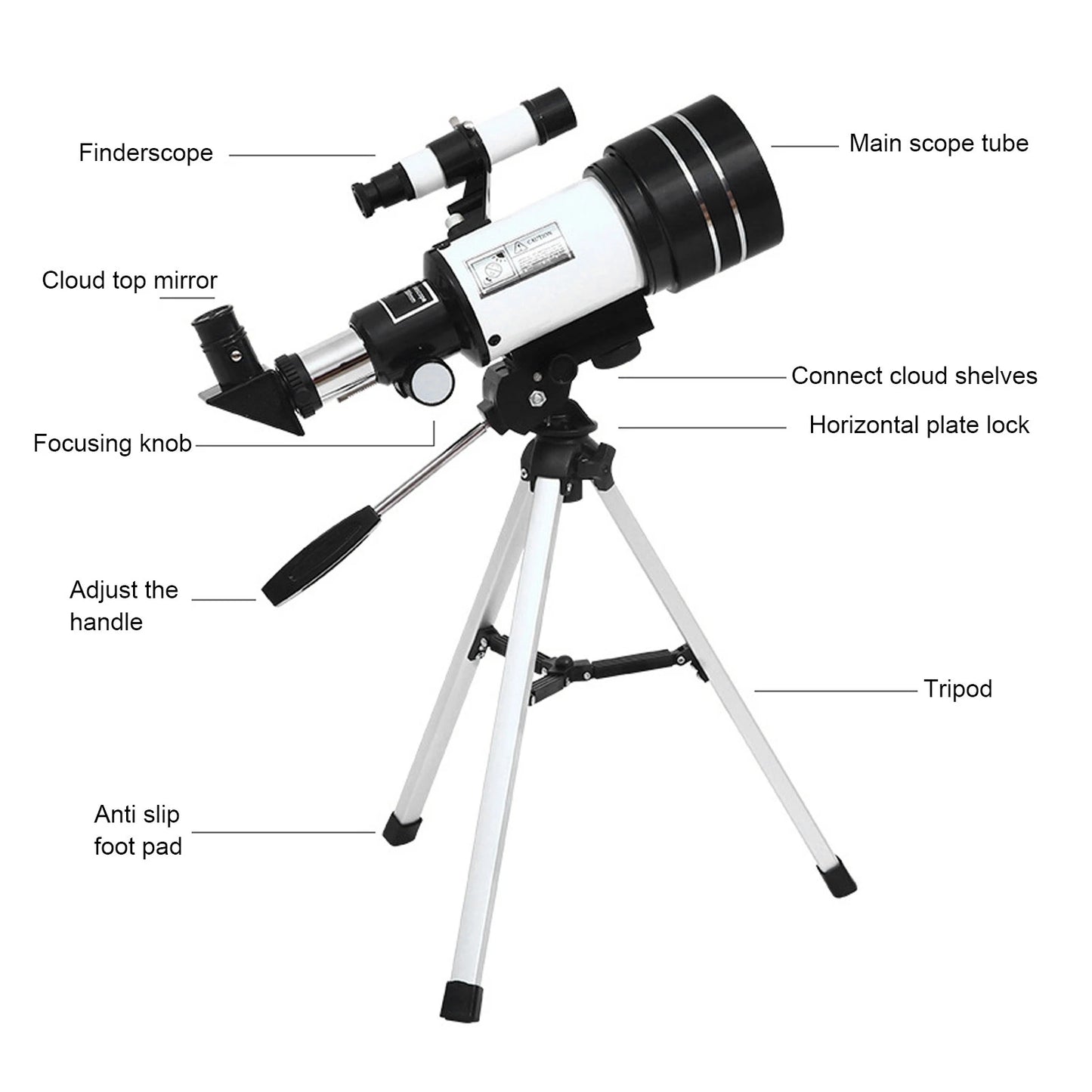 Hilitand Entry Level Astronomical Telescope for Beginners