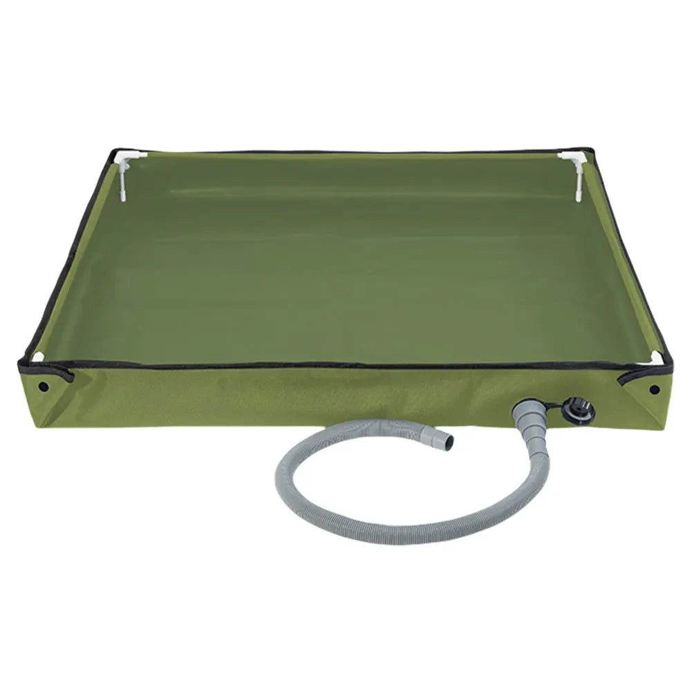 Shunmaii Portable Shower Base With Drain Hose For Camping