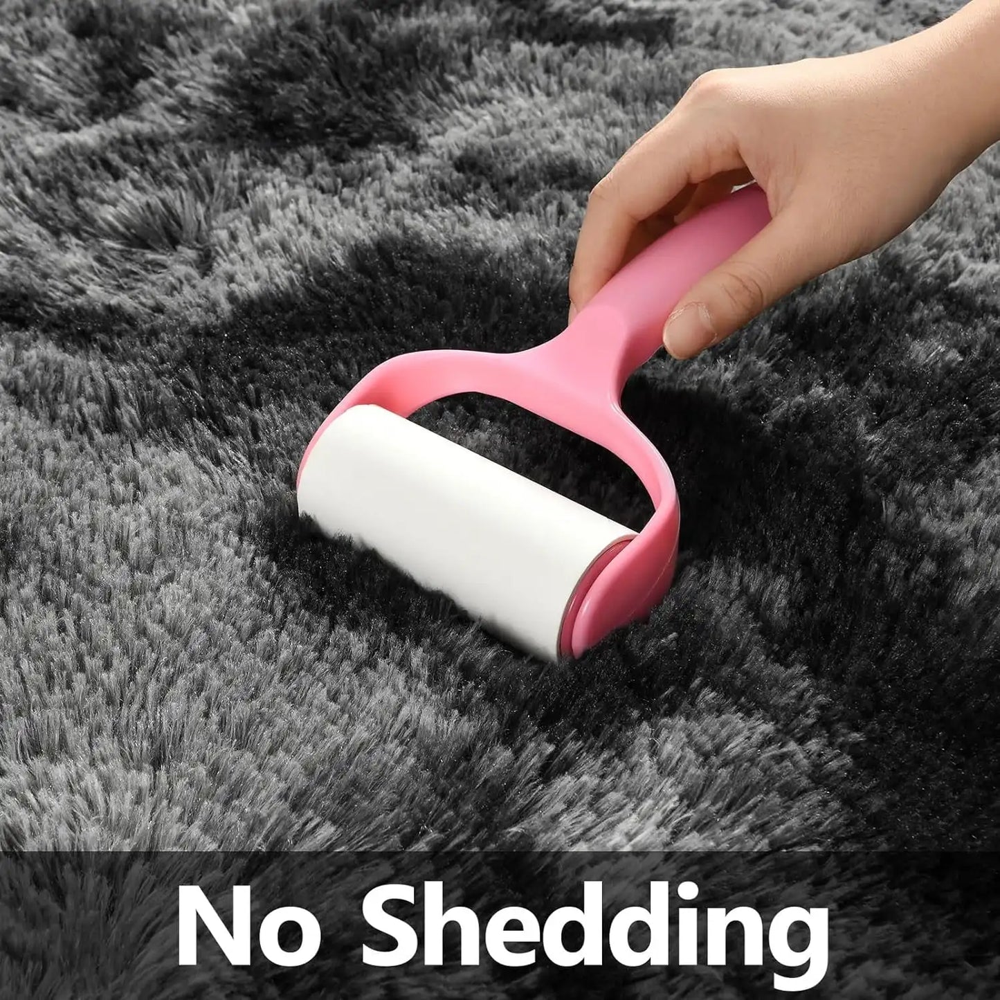 Lochas Super Soft Plush Tie Dye Velvet Rug For Living Room