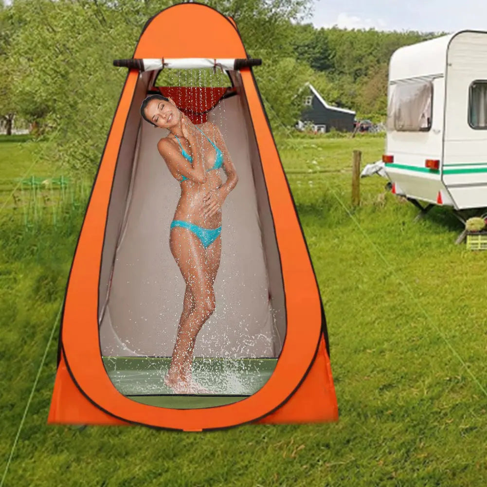 Shunmaii Portable Shower Base With Drain Hose For Camping