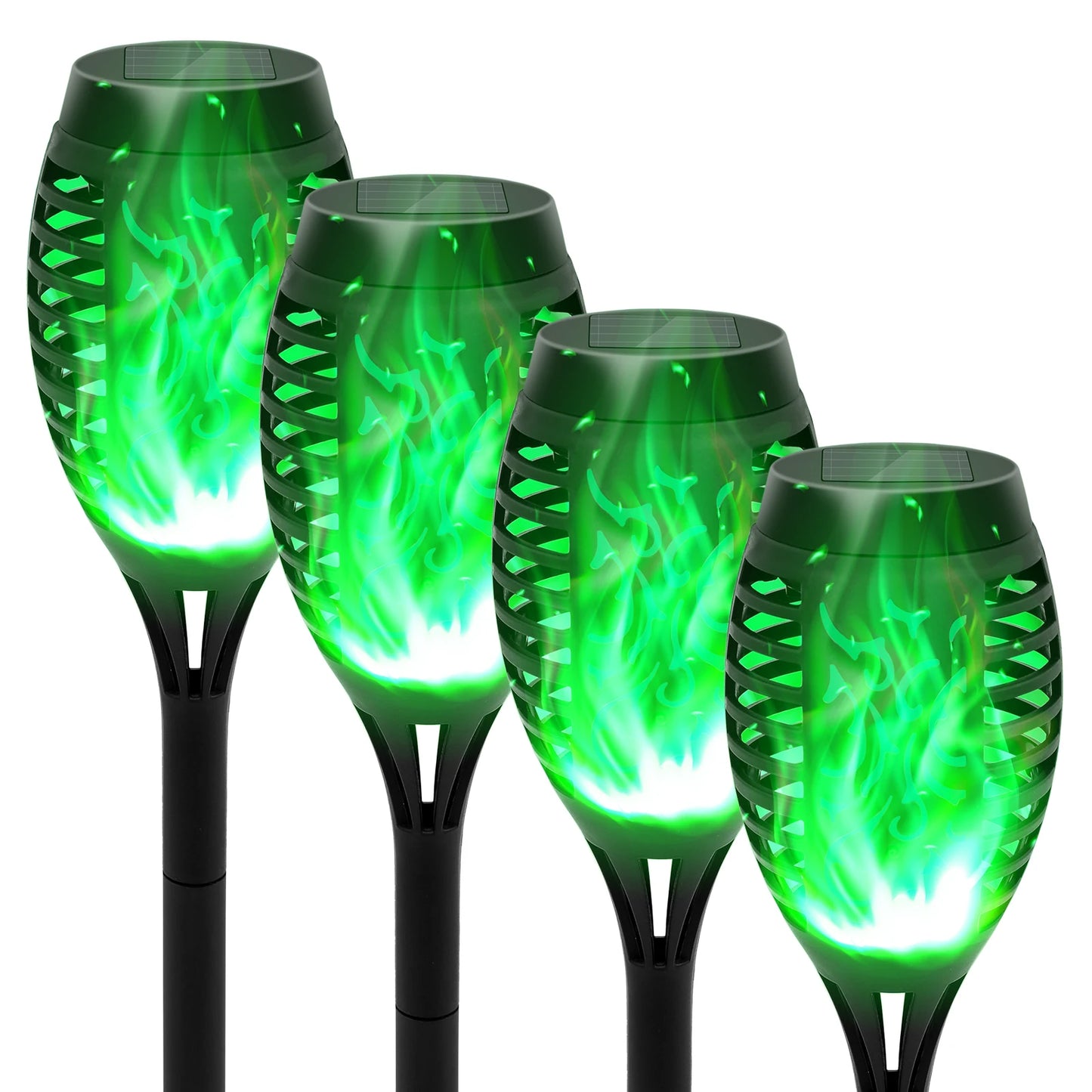 Led Solar Flame Light Outdoor Flickering Torch Lamp