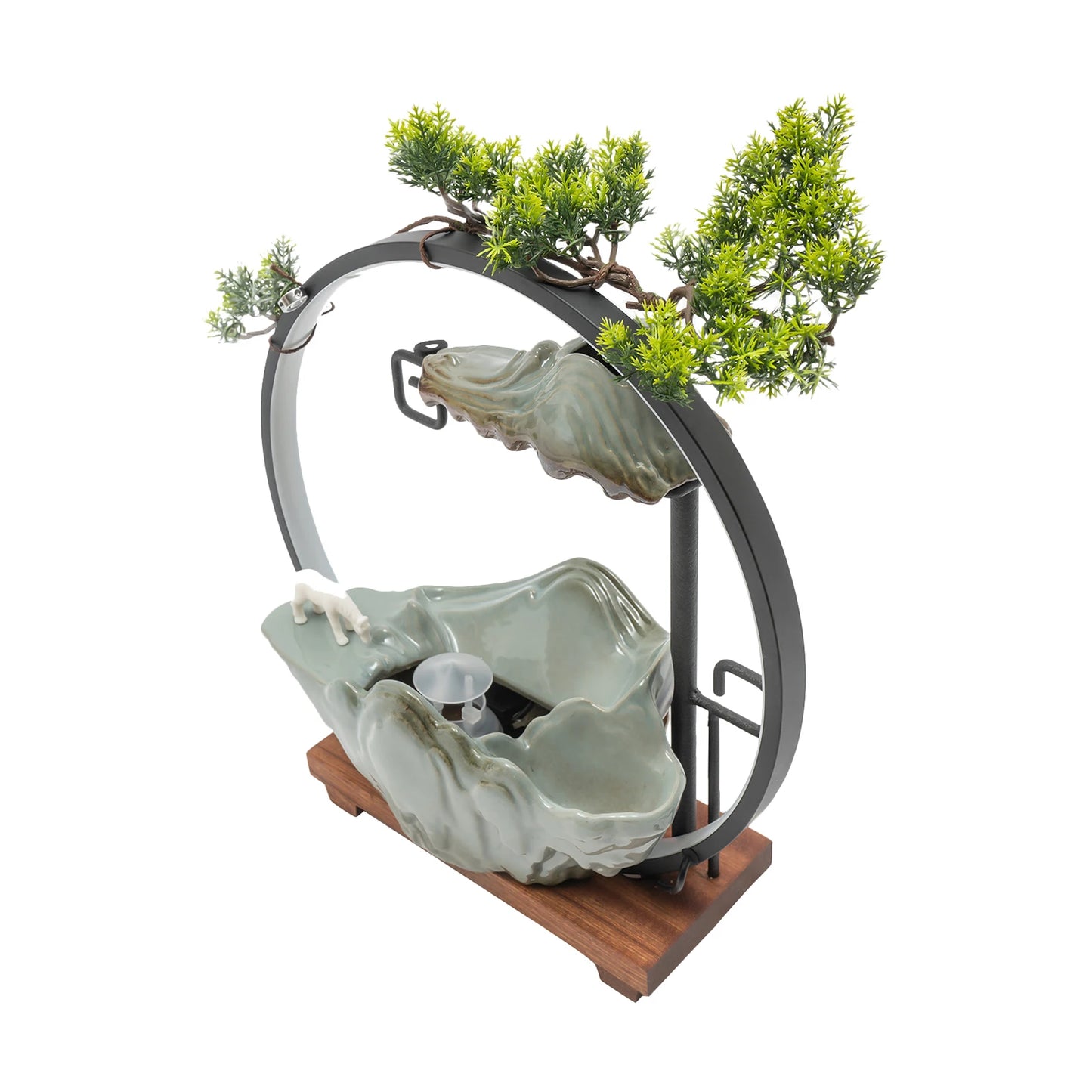 Hign-concerned Backflow Incense Holder With Water Fountains