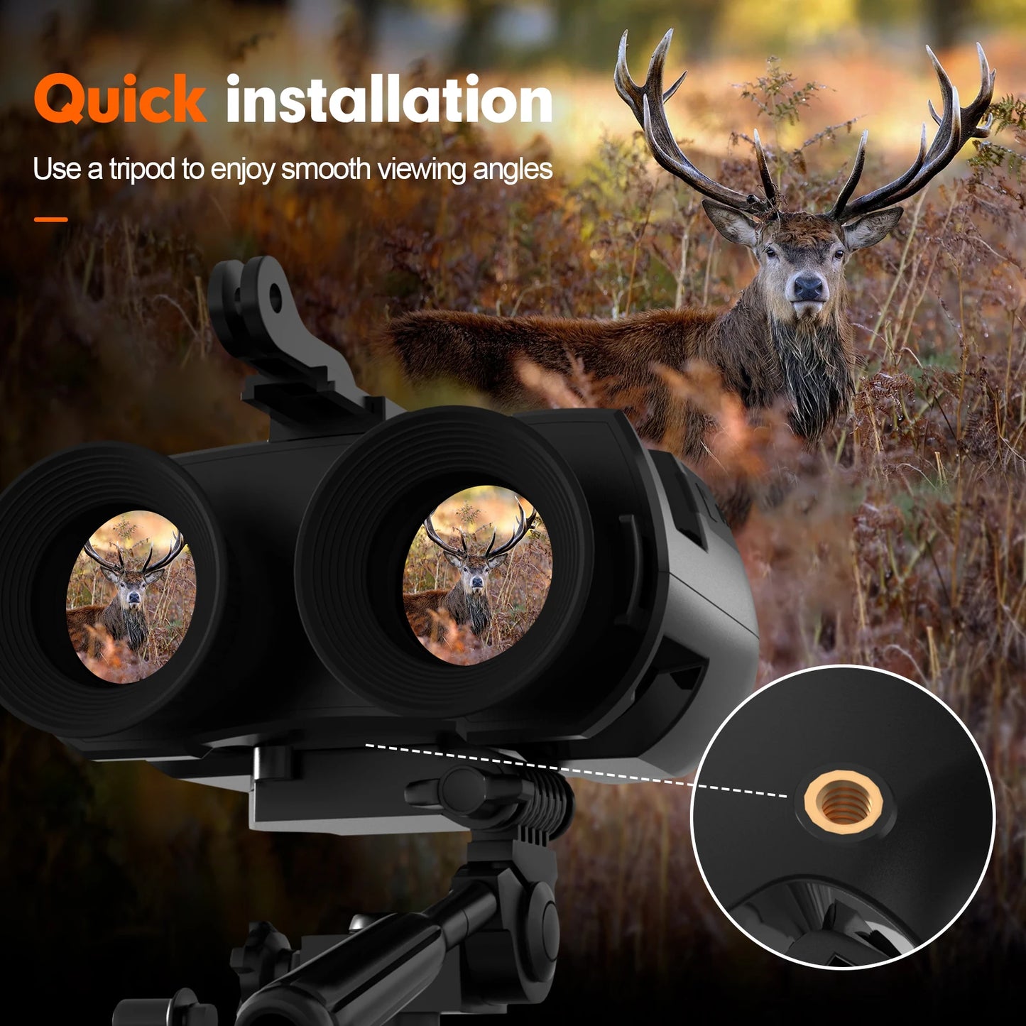 GTMEDIA N4 Night Vision Binoculars with Infrared Goggles