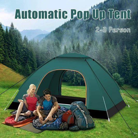 Building Pop Up Camping Tent 2 3 Person Waterproof Quality