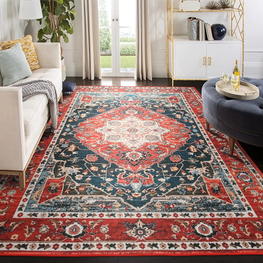 Decoration Bohemian Persian Printed Rug For Living Room