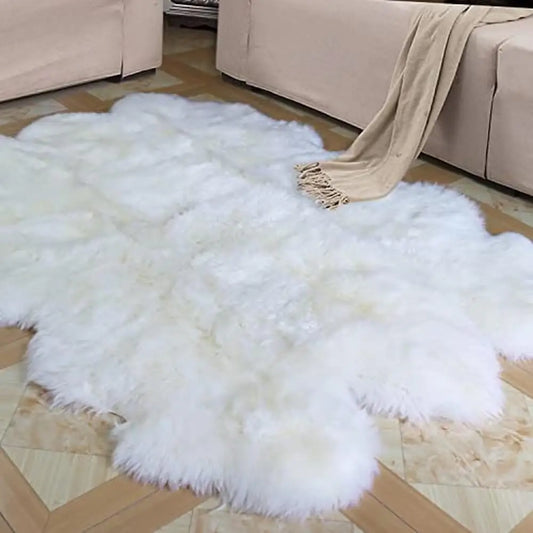 Dutrieux Australian Sheepskin Rug Genuine Soft Fluffy Wool