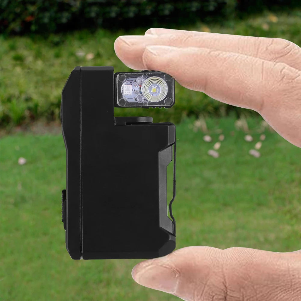 Alloet Rechargeable EDC Flashlight 400 Magnetic Keychain