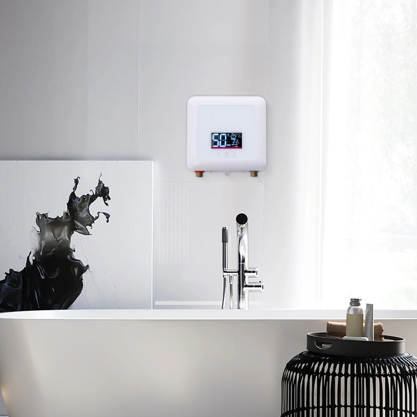 Tankless Electric Water Heater 5500W 110V On Demand