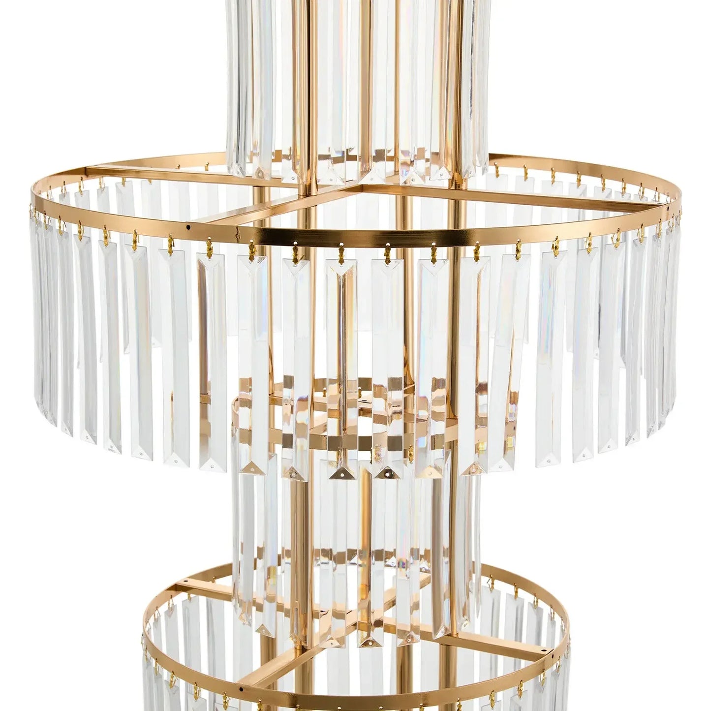 Hign-concerned Free Standing 5 Tier Centerpiece Stand