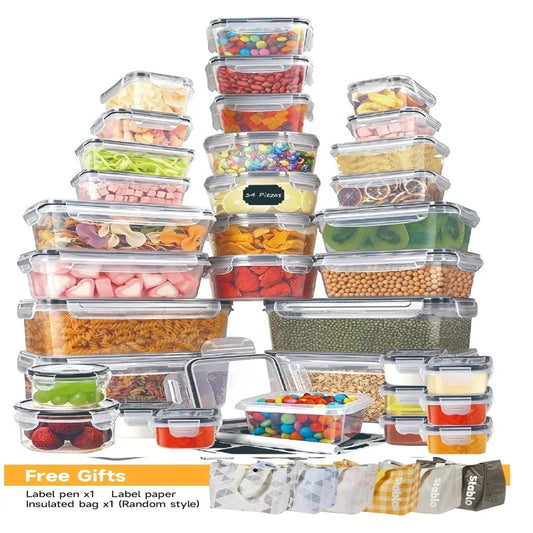 Hign Concerned 48Pcs BPA Free Food Storage Set With Lids
